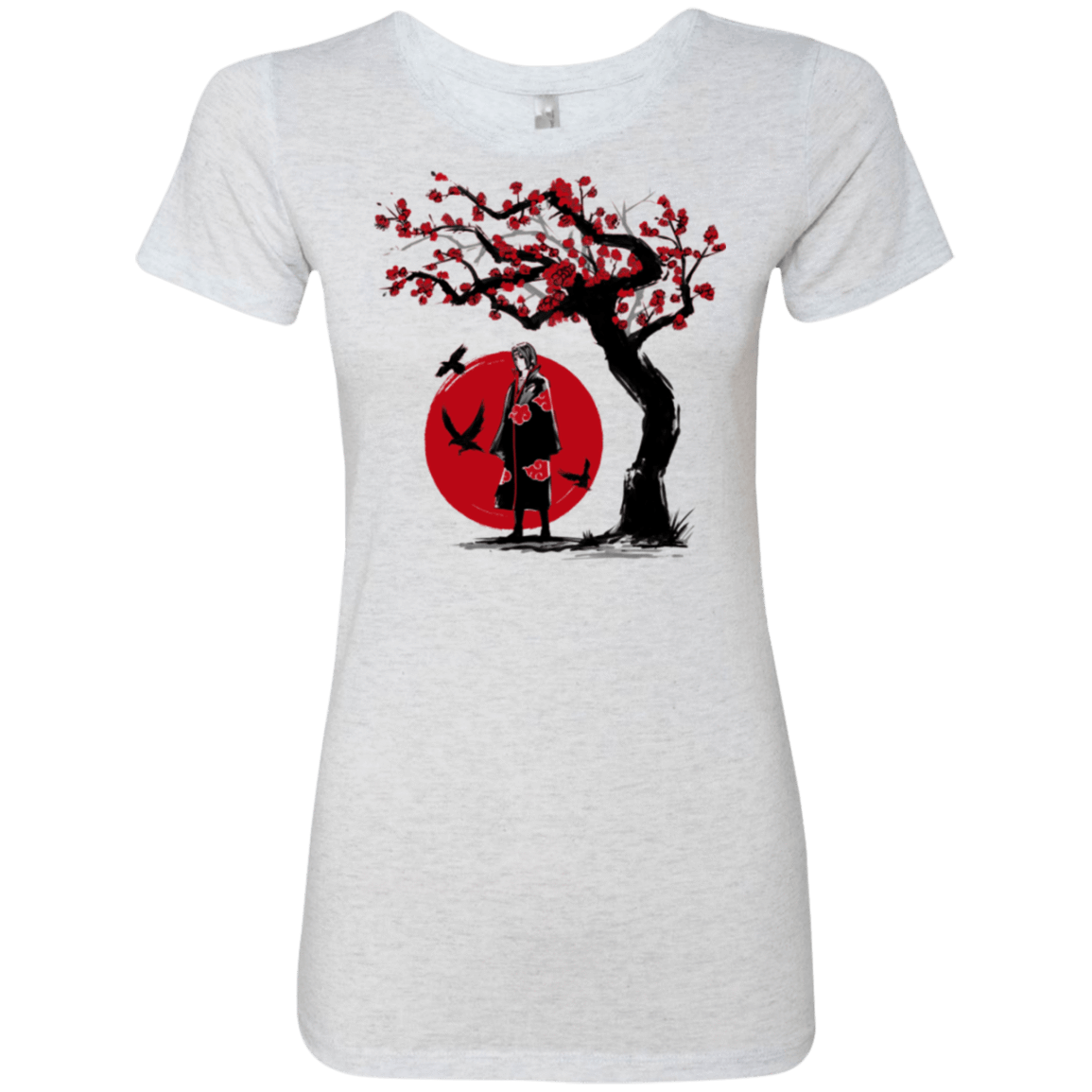 T-Shirts Heather White / Small Ninja under the sun Women's Triblend T-Shirt