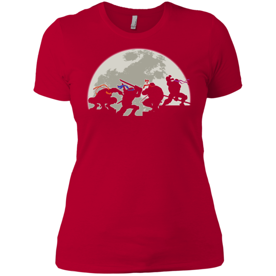 T-Shirts Red / X-Small Ninja Women's Premium T-Shirt