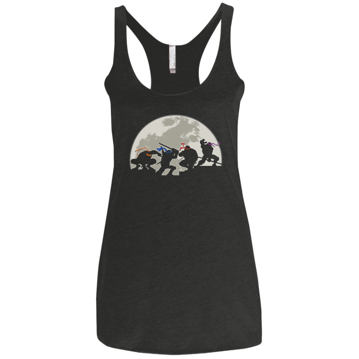 T-Shirts Vintage Black / X-Small Ninja Women's Triblend Racerback Tank