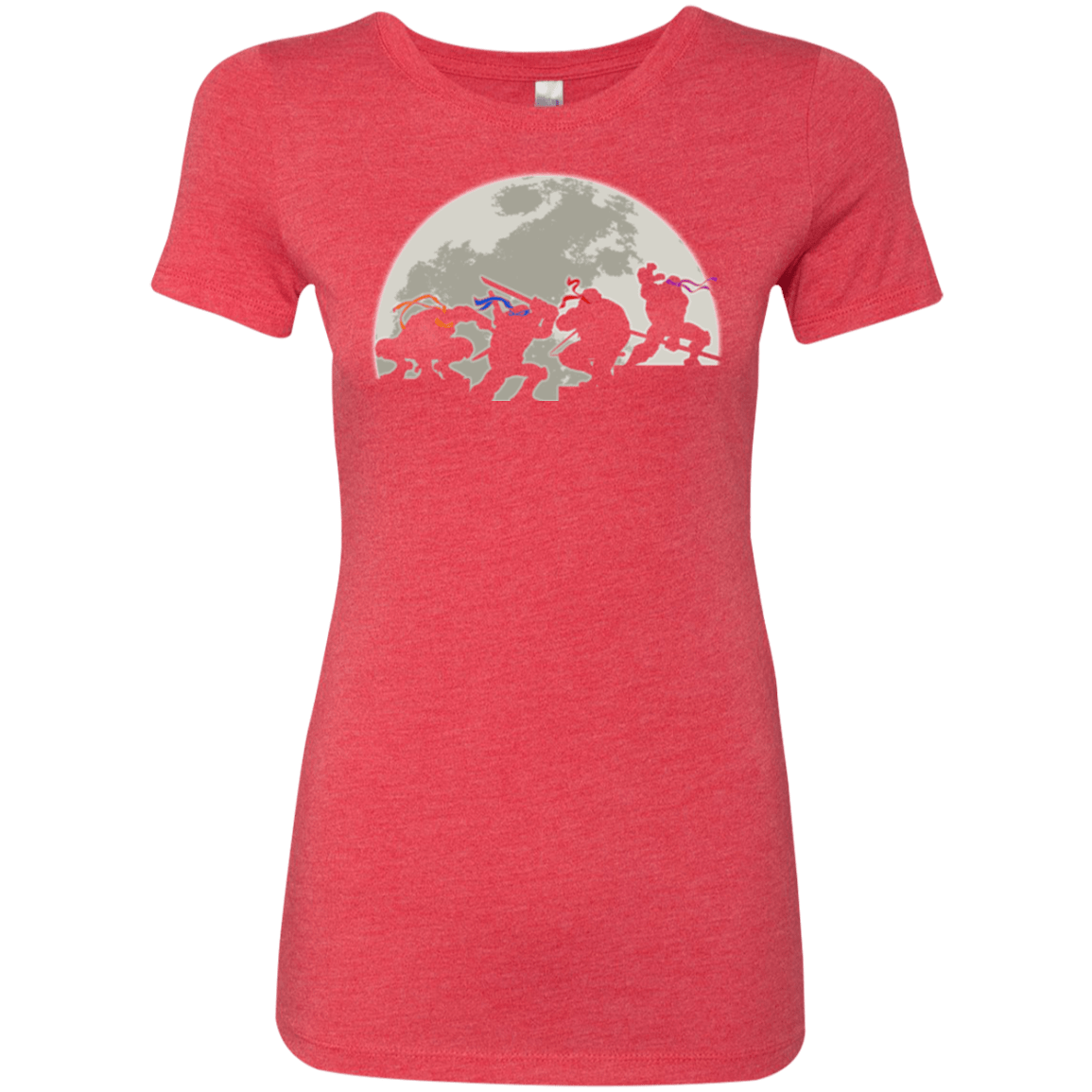 T-Shirts Vintage Red / Small Ninja Women's Triblend T-Shirt