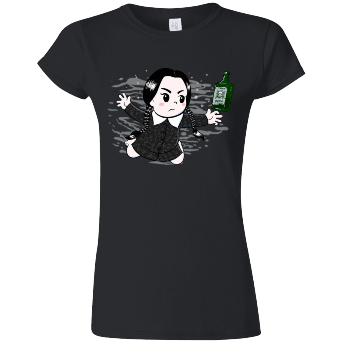 T-Shirts Black / S NirvAddams Junior Slimmer-Fit T-Shirt