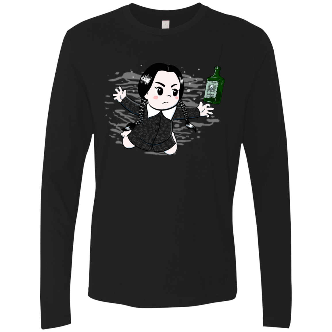 T-Shirts Black / S NirvAddams Men's Premium Long Sleeve