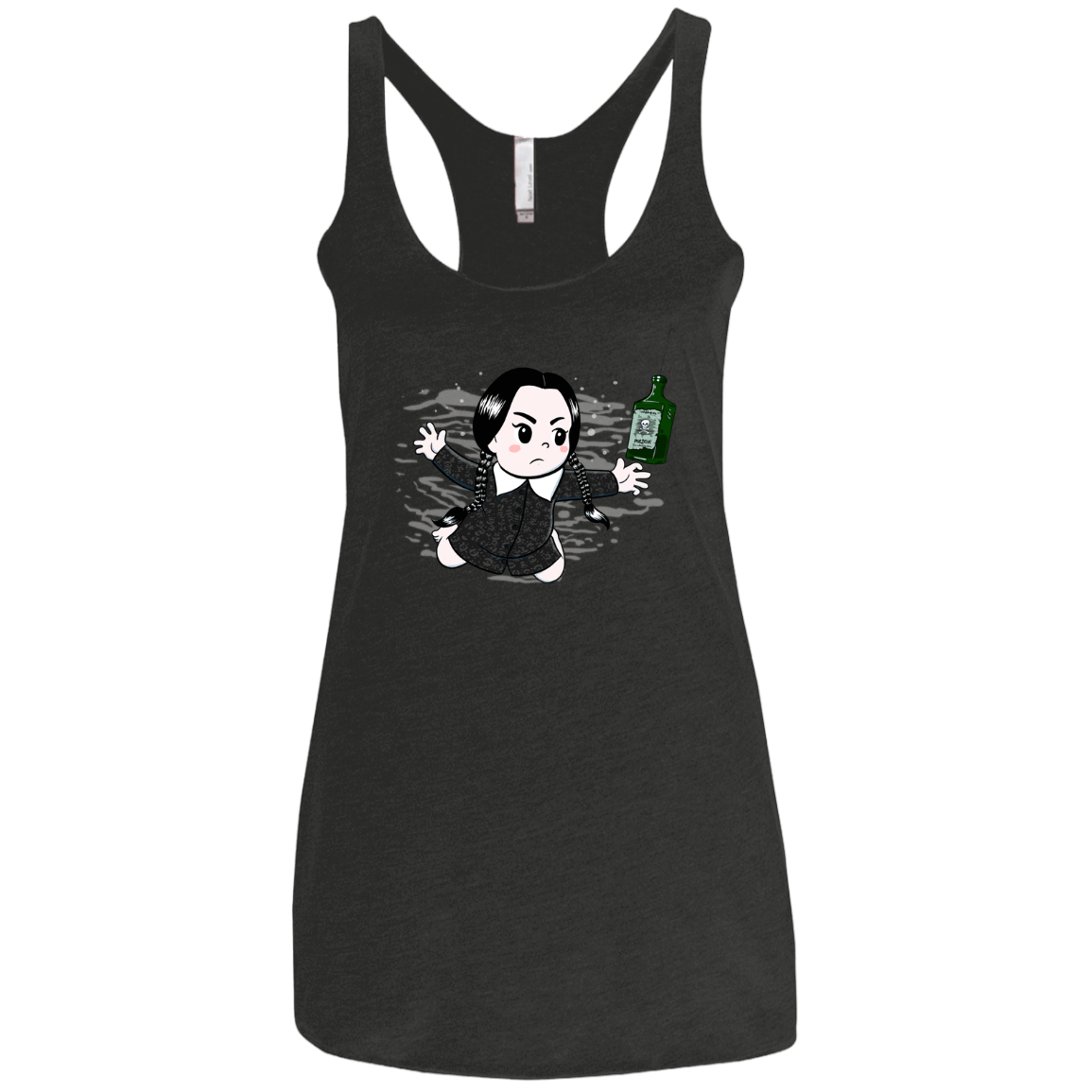 T-Shirts Vintage Black / X-Small NirvAddams Women's Triblend Racerback Tank
