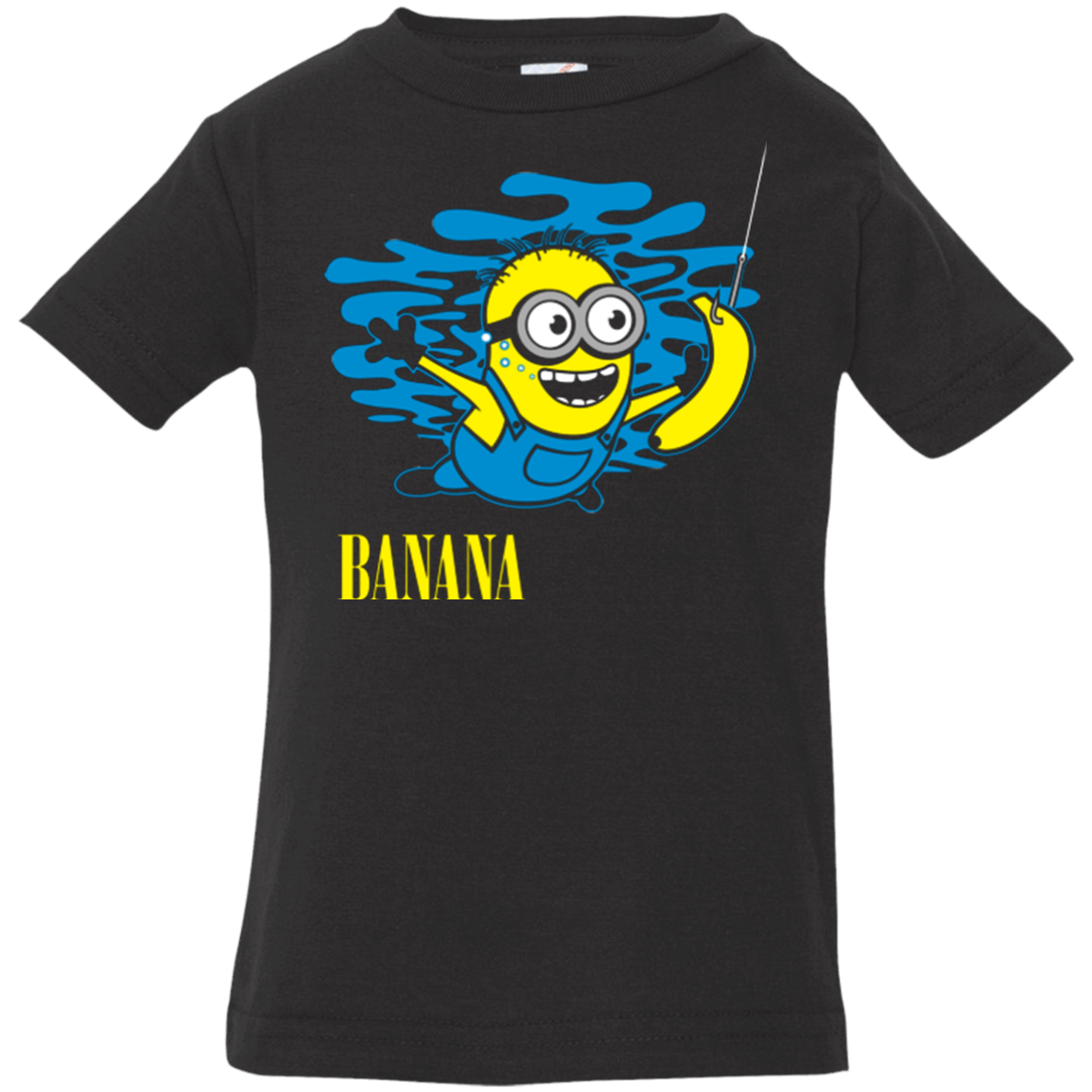 T-Shirts Black / 6 Months Nirvana Banana Infant Premium T-Shirt