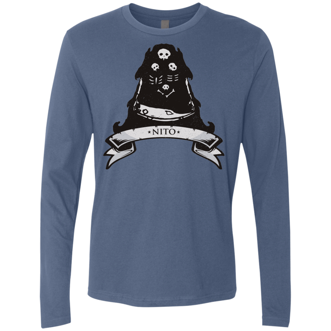 T-Shirts Indigo / Small Nito Men's Premium Long Sleeve