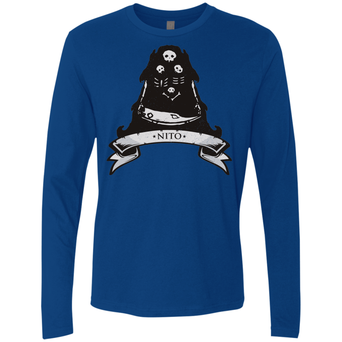 T-Shirts Royal / Small Nito Men's Premium Long Sleeve