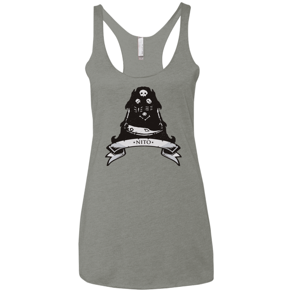T-Shirts Venetian Grey / X-Small Nito Women's Triblend Racerback Tank