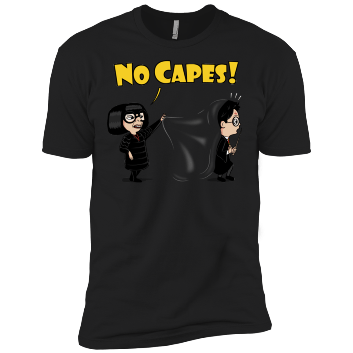 T-Shirts Black / X-Small No Capes Men's Premium T-Shirt
