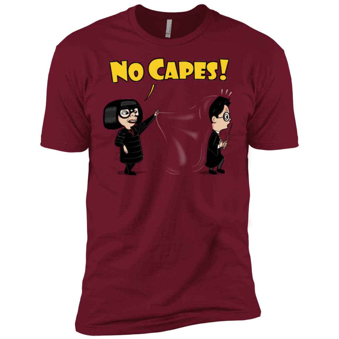 T-Shirts Cardinal / X-Small No Capes Men's Premium T-Shirt