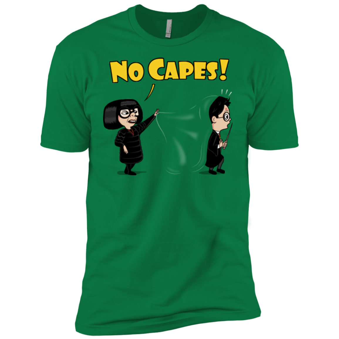 T-Shirts Kelly Green / X-Small No Capes Men's Premium T-Shirt