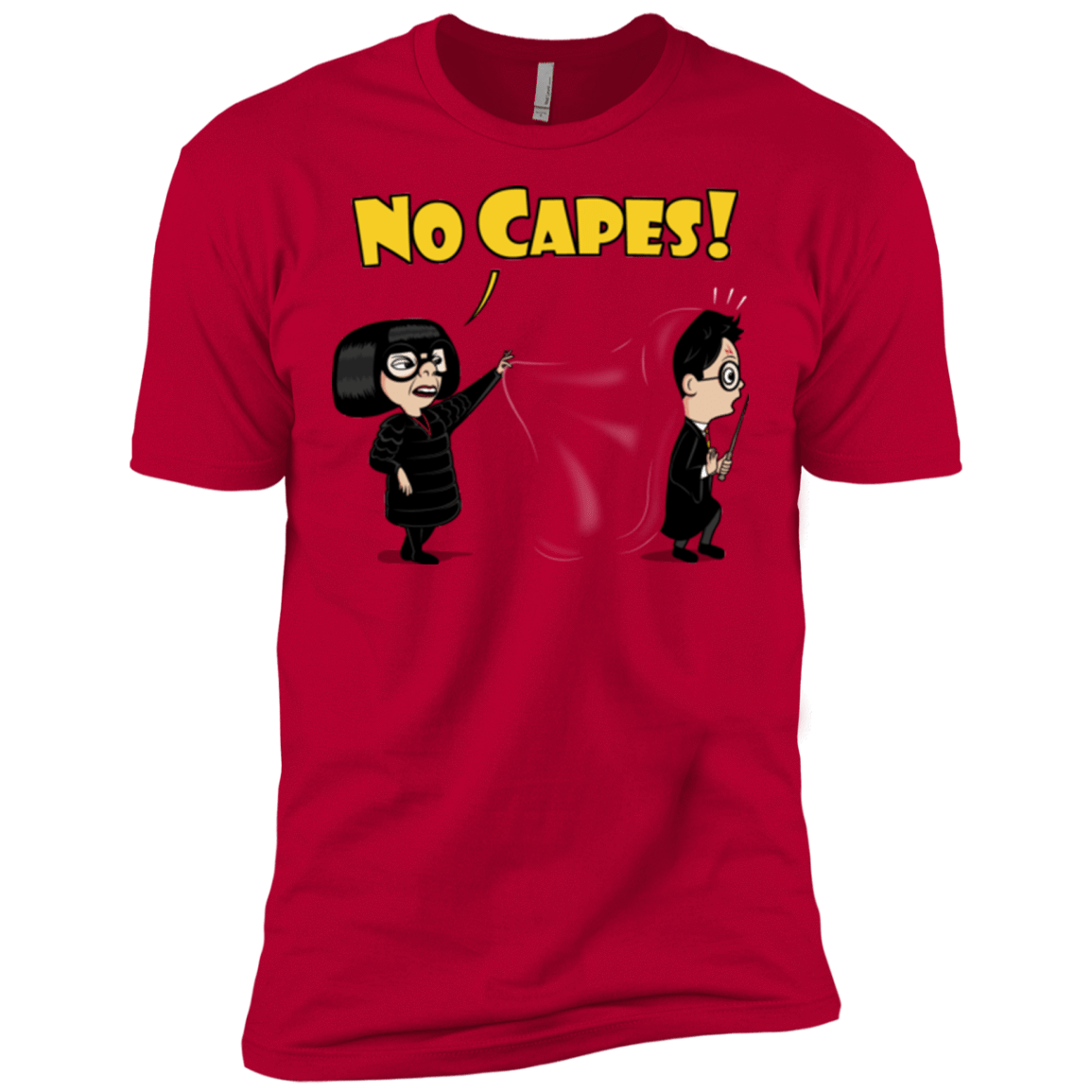 T-Shirts Red / X-Small No Capes Men's Premium T-Shirt