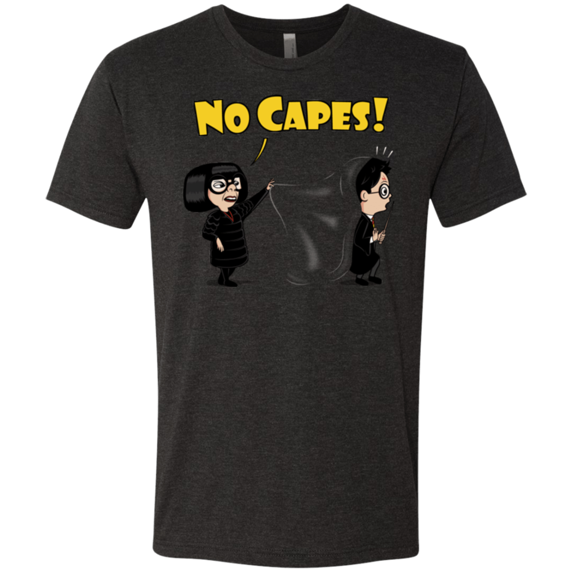 T-Shirts Vintage Black / Small No Capes Men's Triblend T-Shirt