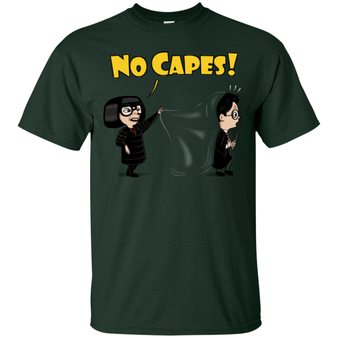 T-Shirts Forest / Small No Capes T-Shirt