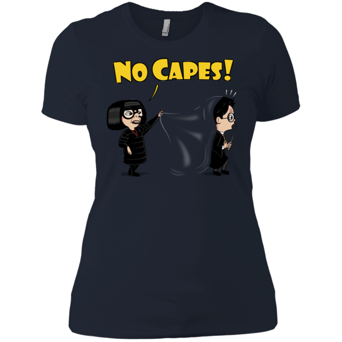 T-Shirts Midnight Navy / X-Small No Capes Women's Premium T-Shirt