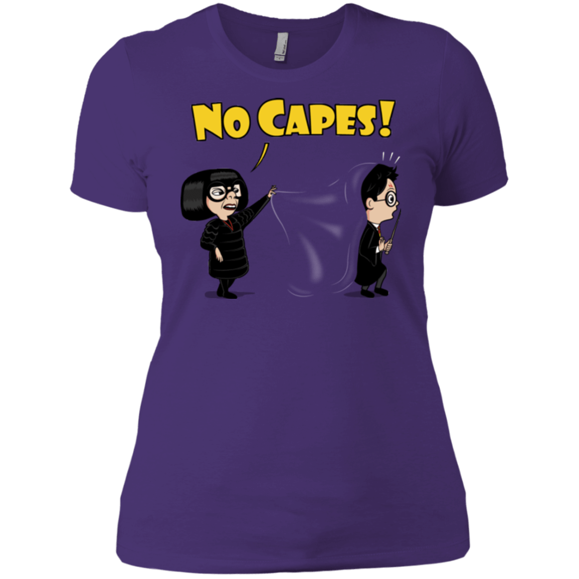 T-Shirts Purple Rush/ / X-Small No Capes Women's Premium T-Shirt