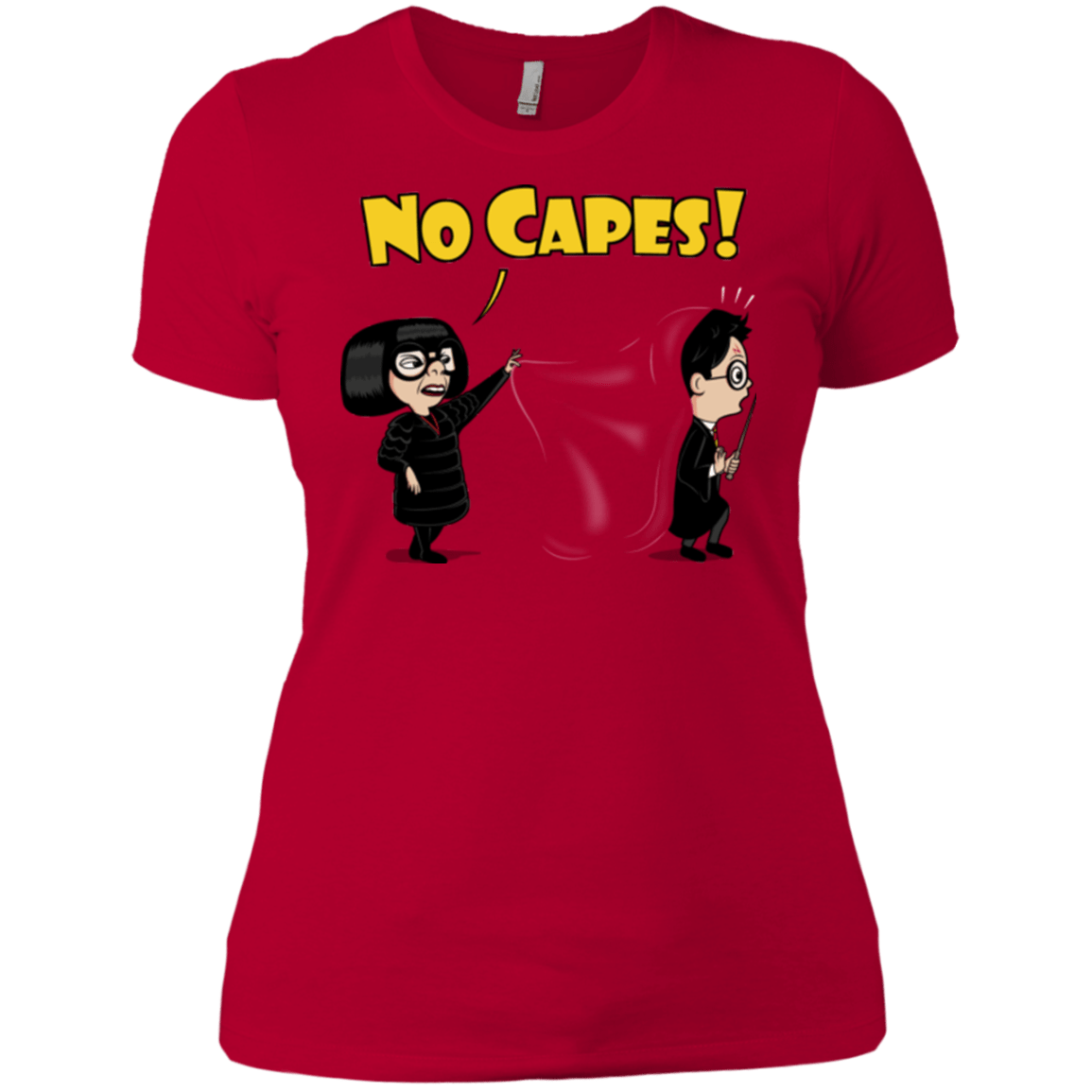 T-Shirts Red / X-Small No Capes Women's Premium T-Shirt