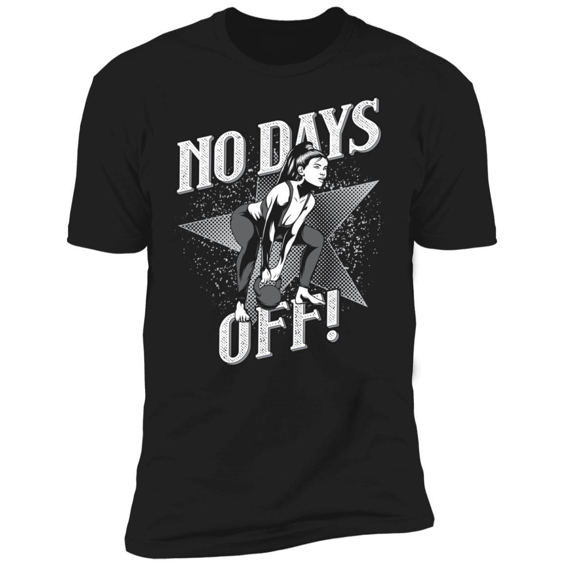 T-Shirts Black / X-Small No Days Off Men's Premium T-Shirt