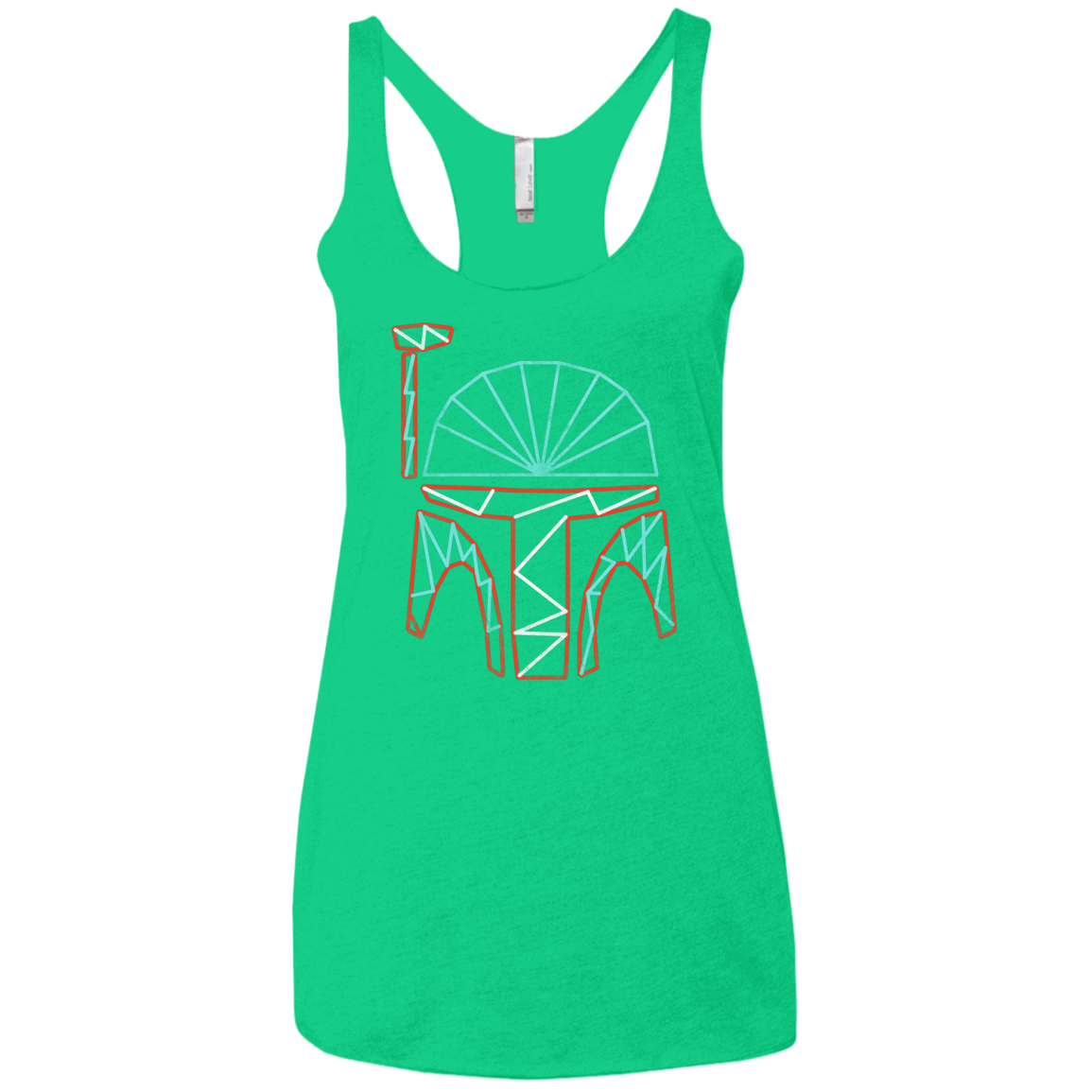 No Distintergrations Women's Triblend Racerback Tank