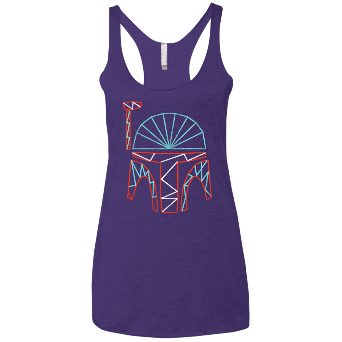 No Distintergrations Women's Triblend Racerback Tank