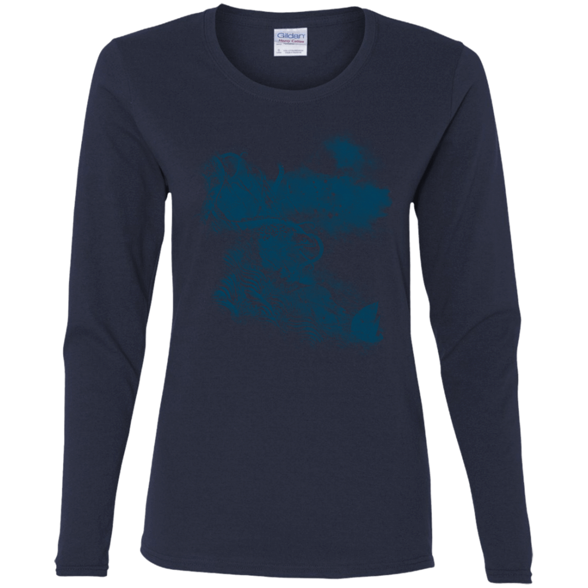 T-Shirts Navy / S No Escape Women's Long Sleeve T-Shirt