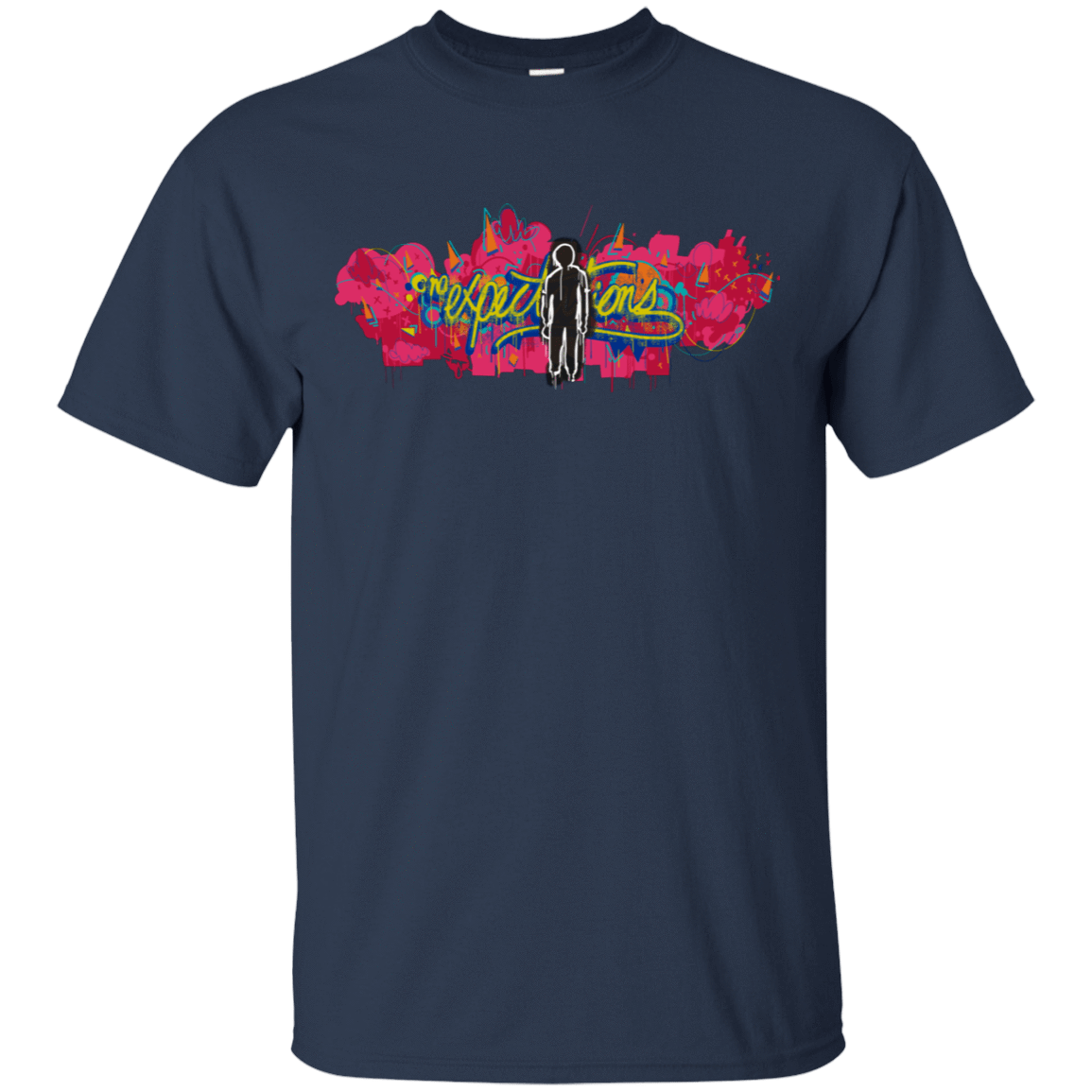 T-Shirts Navy / S No Expectations T-Shirt