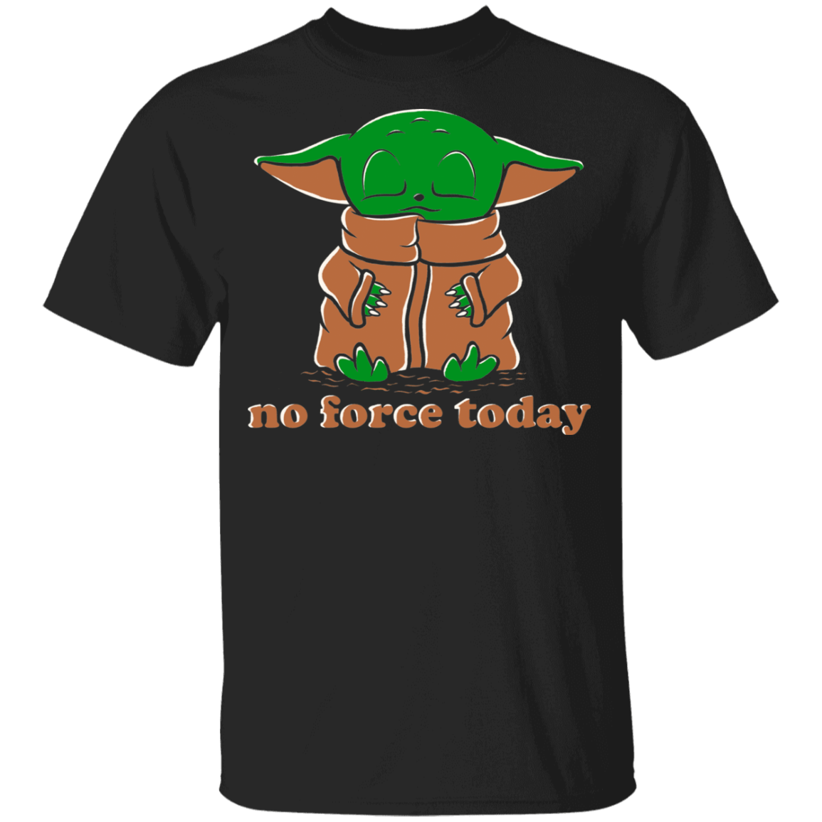 T-Shirts Black / YXS No Force Today Youth T-Shirt