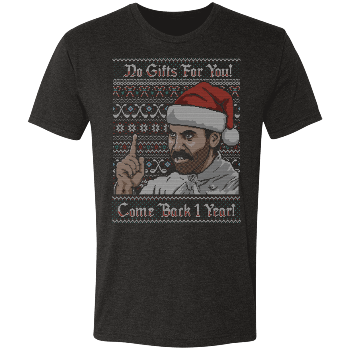 T-Shirts Vintage Black / S No Gifts For You Ugly Sweater Men's Triblend T-Shirt