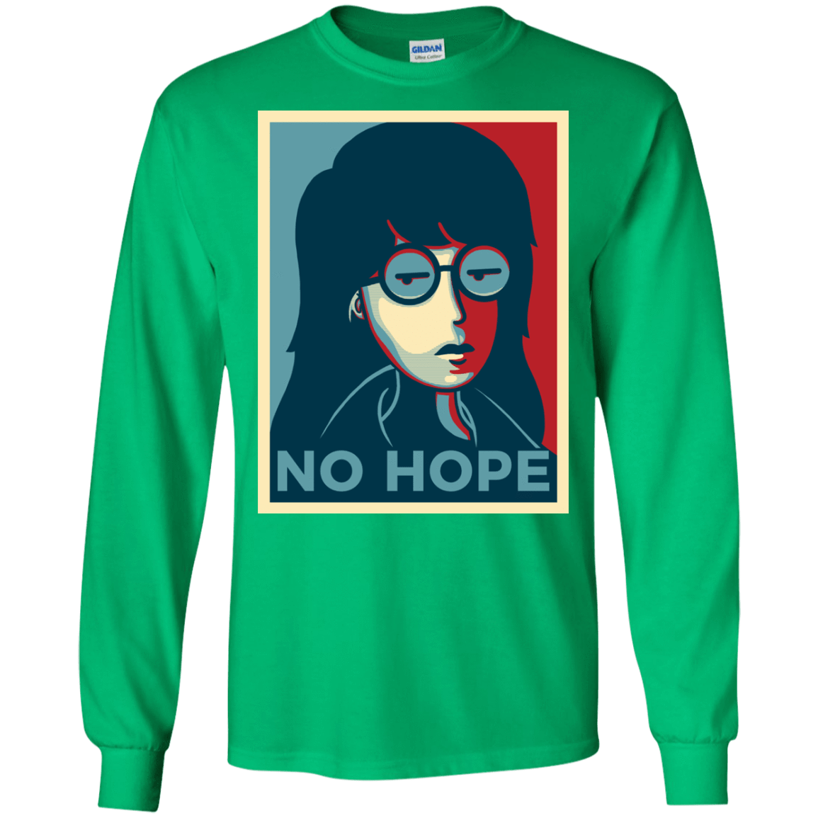 T-Shirts Irish Green / S No Life. No Hope. No Future Men's Long Sleeve T-Shirt