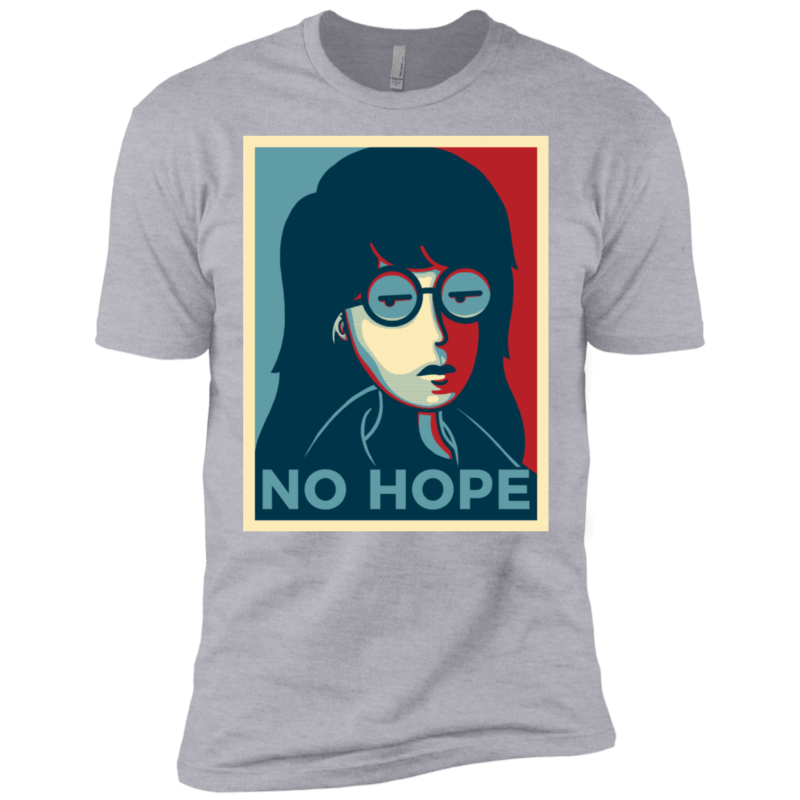 T-Shirts Heather Grey / X-Small No Life. No Hope. No Future Men's Premium T-Shirt