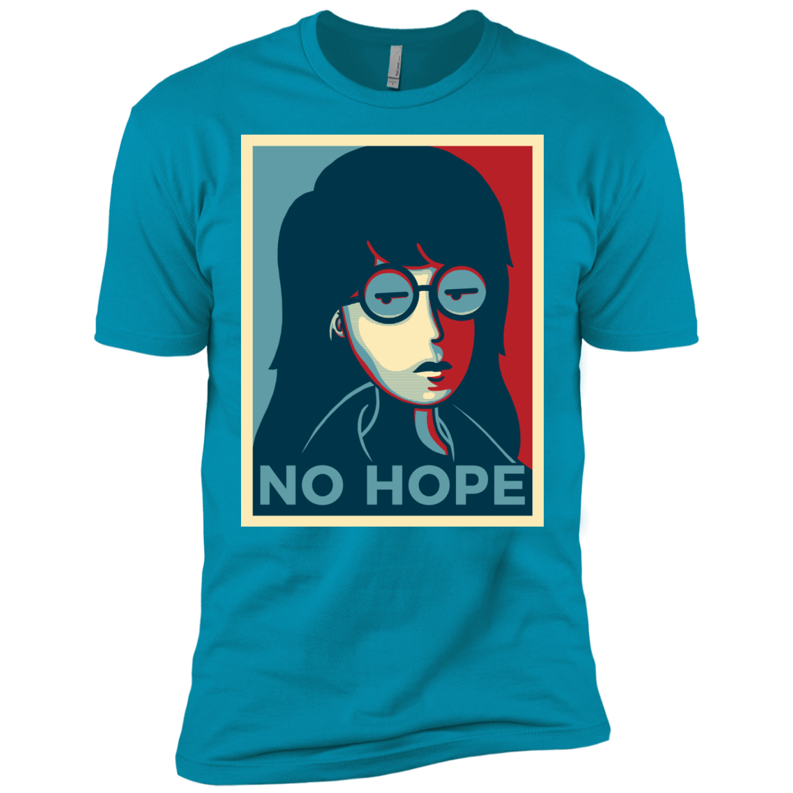 T-Shirts Turquoise / X-Small No Life. No Hope. No Future Men's Premium T-Shirt