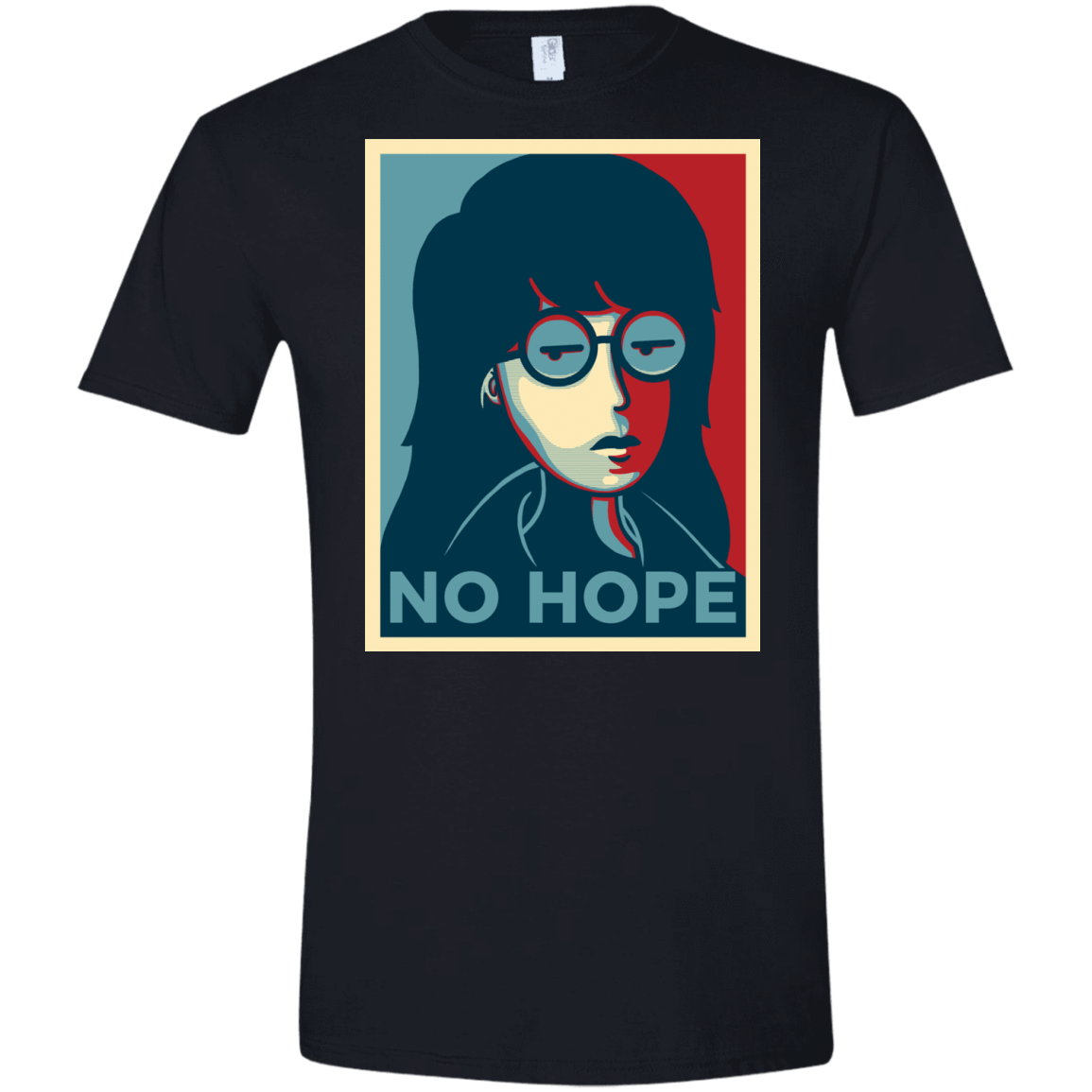 T-Shirts Black / X-Small No Life. No Hope. No Future Men's Semi-Fitted Softstyle