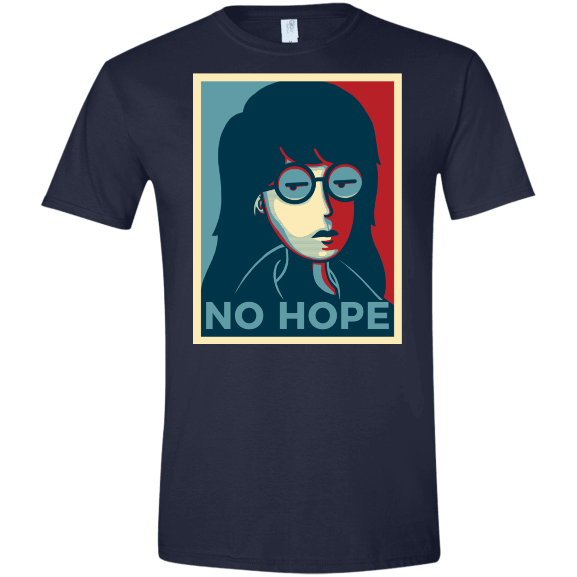 T-Shirts Navy / X-Small No Life. No Hope. No Future Men's Semi-Fitted Softstyle