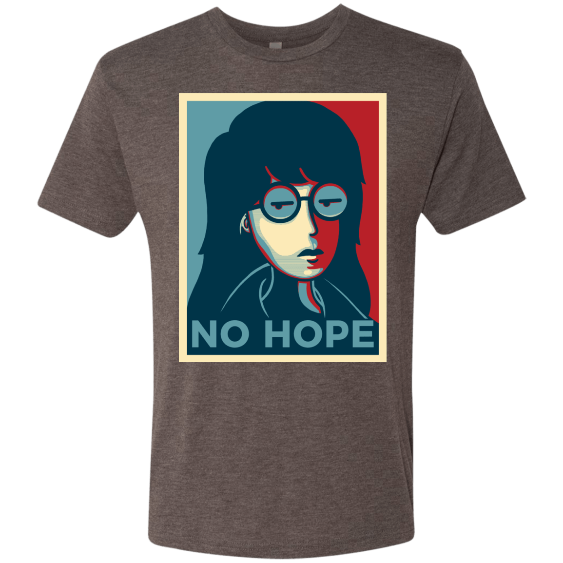 T-Shirts Macchiato / S No Life. No Hope. No Future Men's Triblend T-Shirt