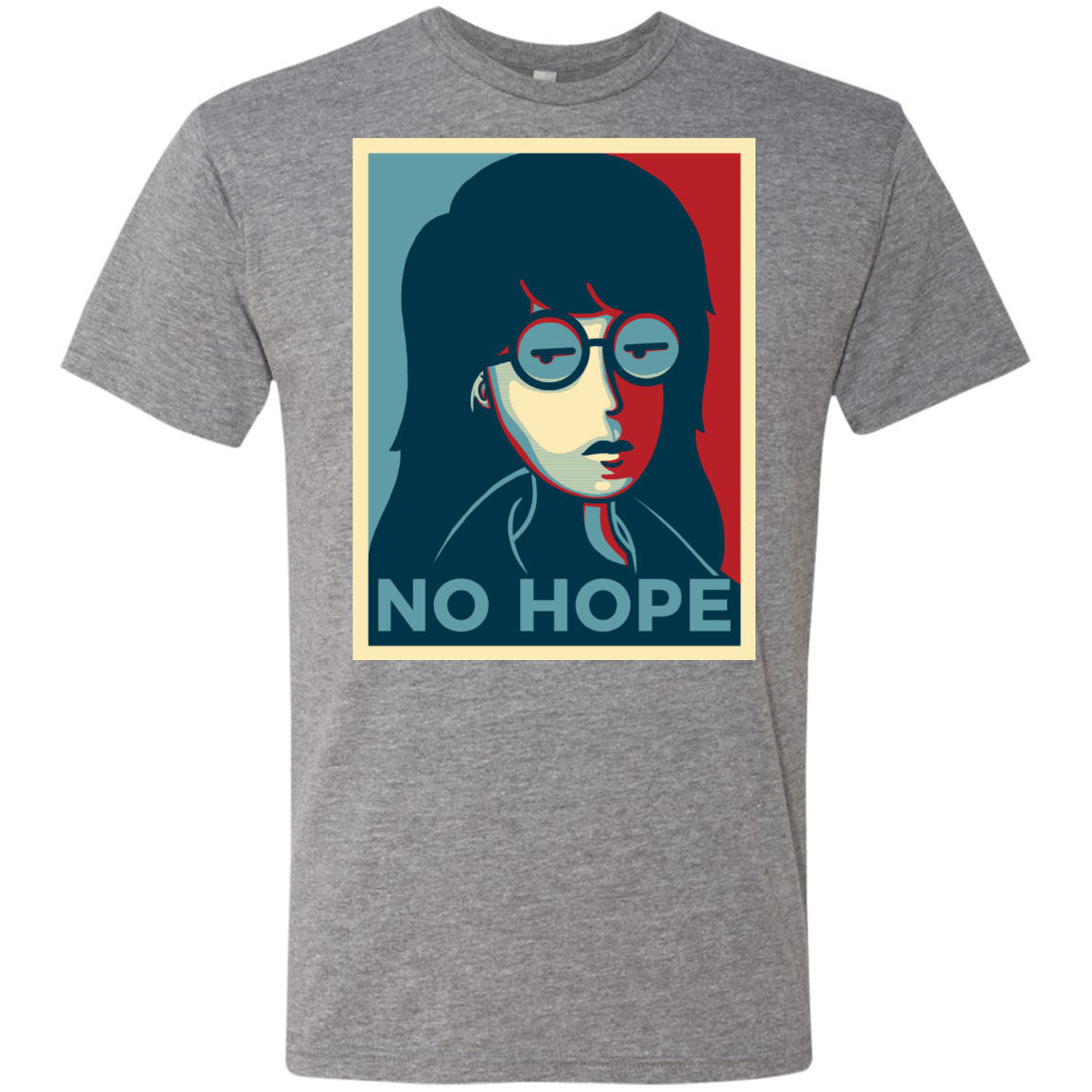 T-Shirts Premium Heather / S No Life. No Hope. No Future Men's Triblend T-Shirt