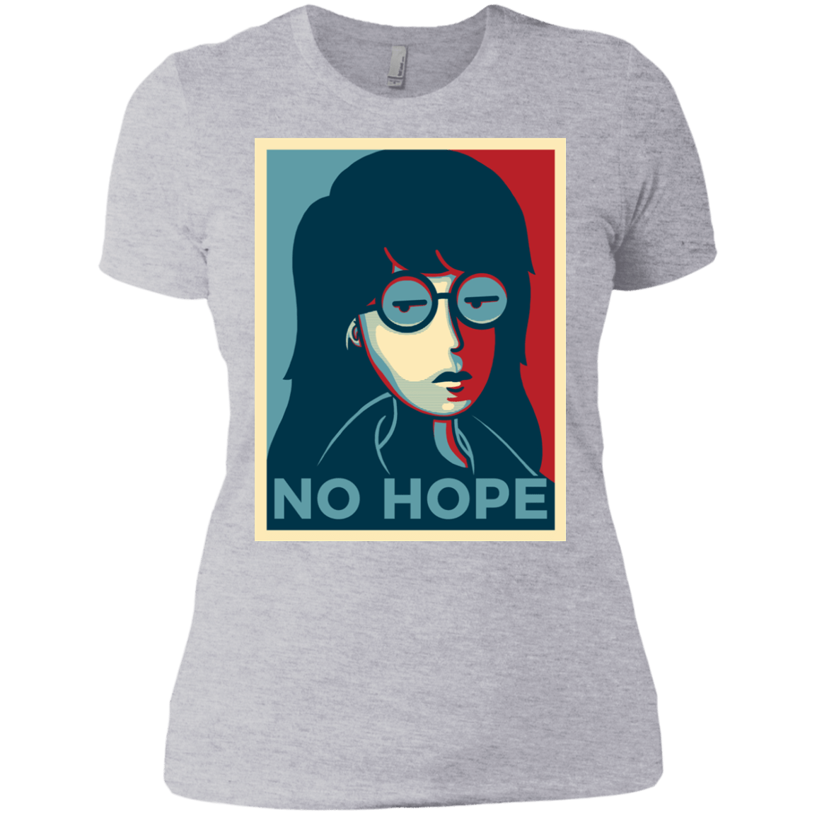 T-Shirts Heather Grey / X-Small No Life. No Hope. No Future Women's Premium T-Shirt