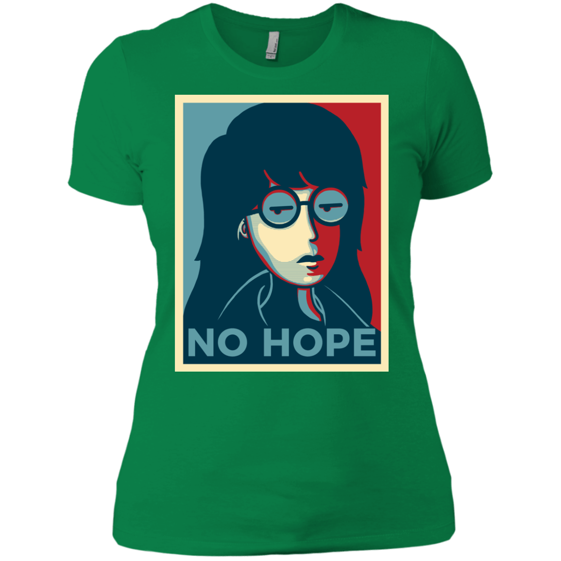 T-Shirts Kelly Green / X-Small No Life. No Hope. No Future Women's Premium T-Shirt