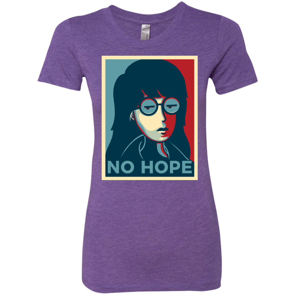 T-Shirts Purple Rush / S No Life. No Hope. No Future Women's Triblend T-Shirt