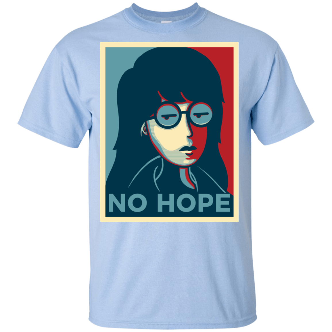 T-Shirts Light Blue / YXS No Life. No Hope. No Future Youth T-Shirt