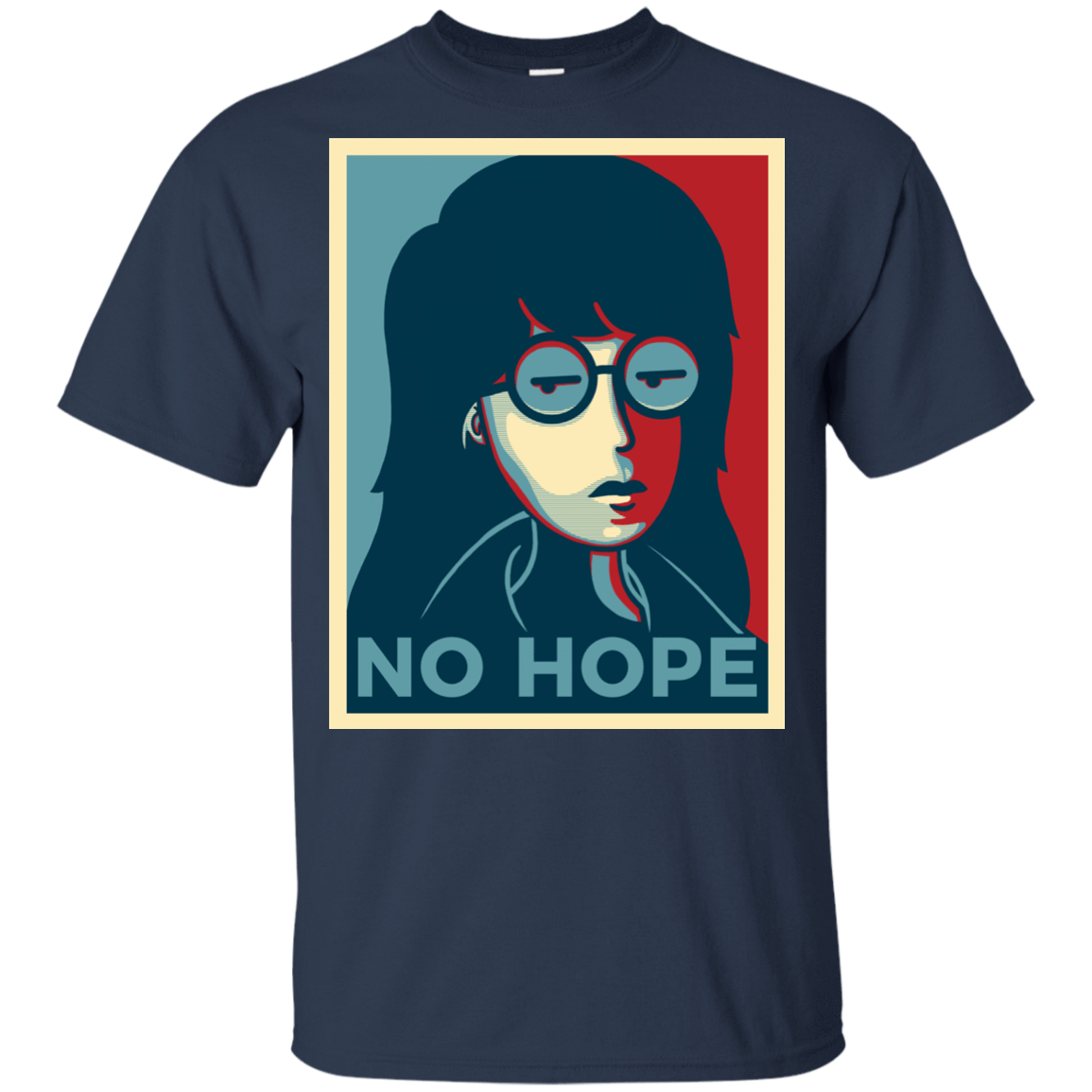 T-Shirts Navy / YXS No Life. No Hope. No Future Youth T-Shirt