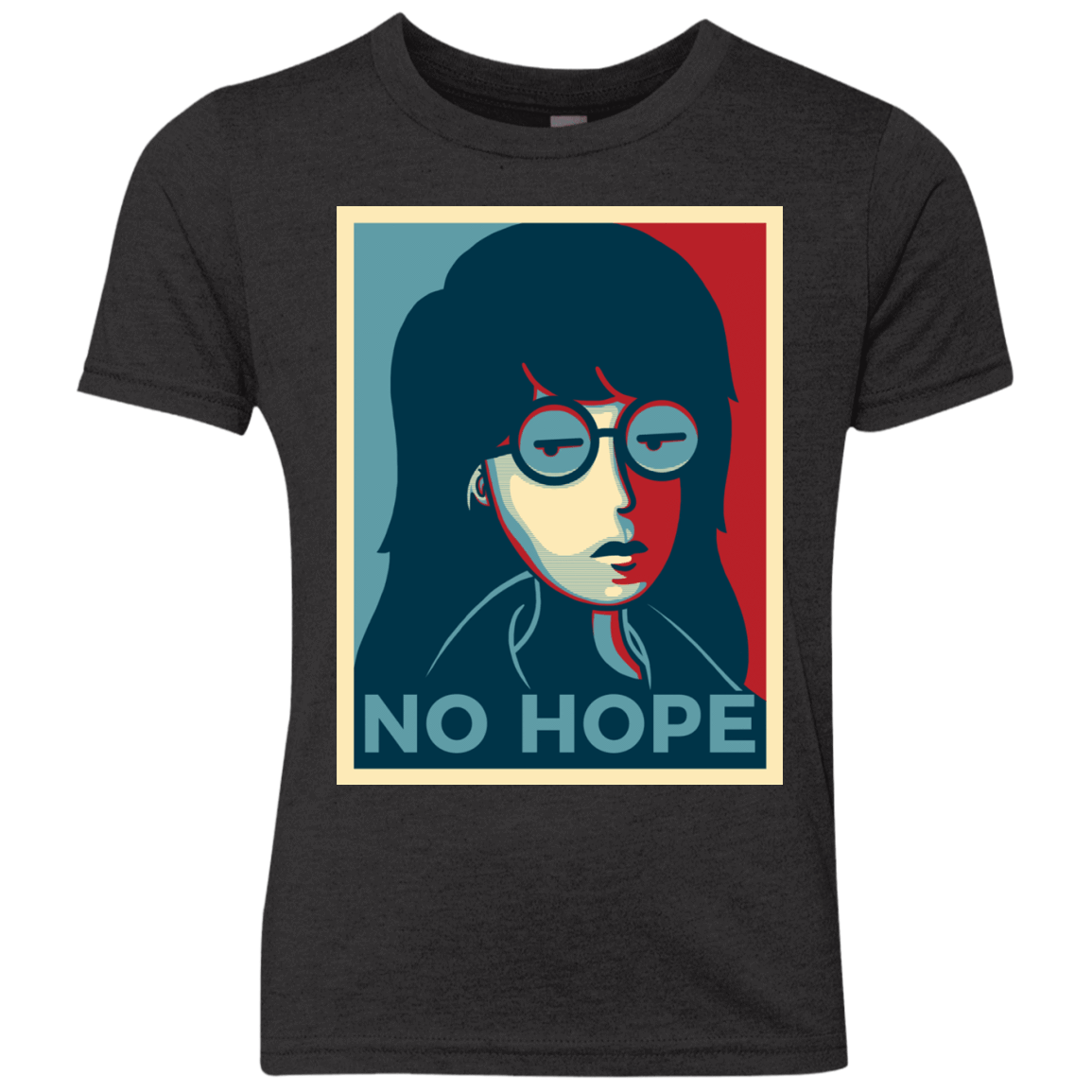T-Shirts Vintage Black / YXS No Life. No Hope. No Future Youth Triblend T-Shirt