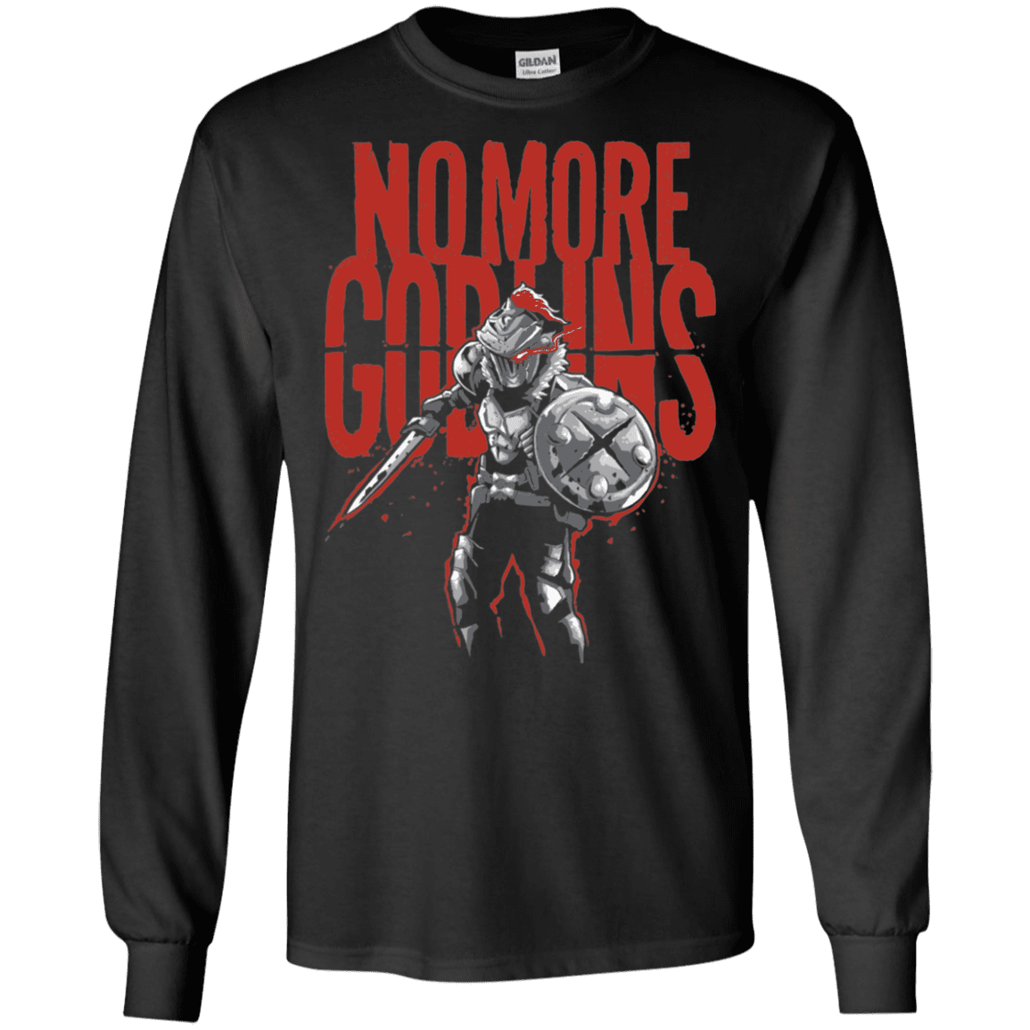 T-Shirts Black / S No More Goblins Men's Long Sleeve T-Shirt