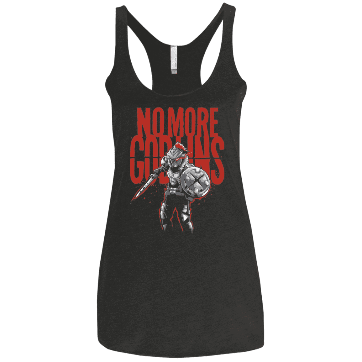 T-Shirts Vintage Black / X-Small No More Goblins Women's Triblend Racerback Tank
