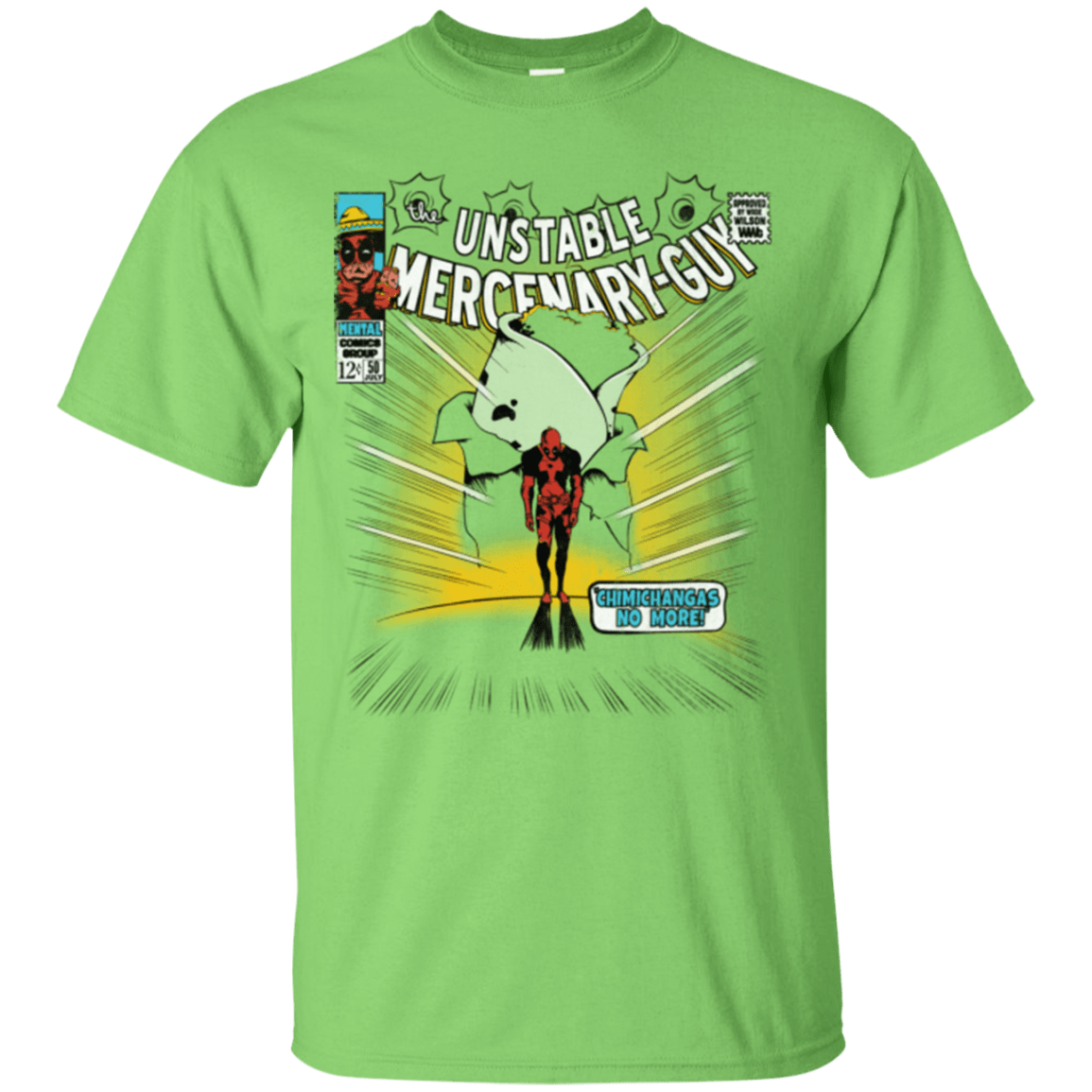 T-Shirts Lime / Small No More T-Shirt