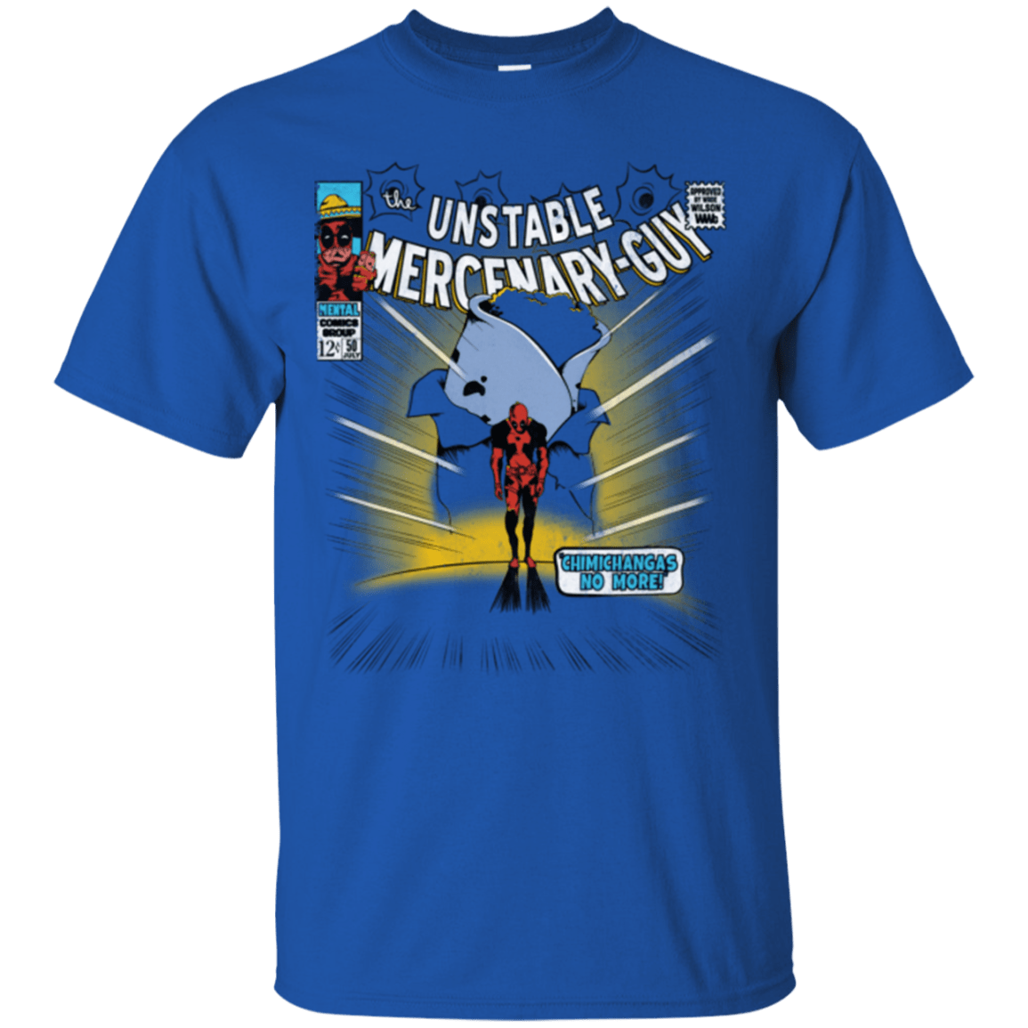 T-Shirts Royal / Small No More T-Shirt