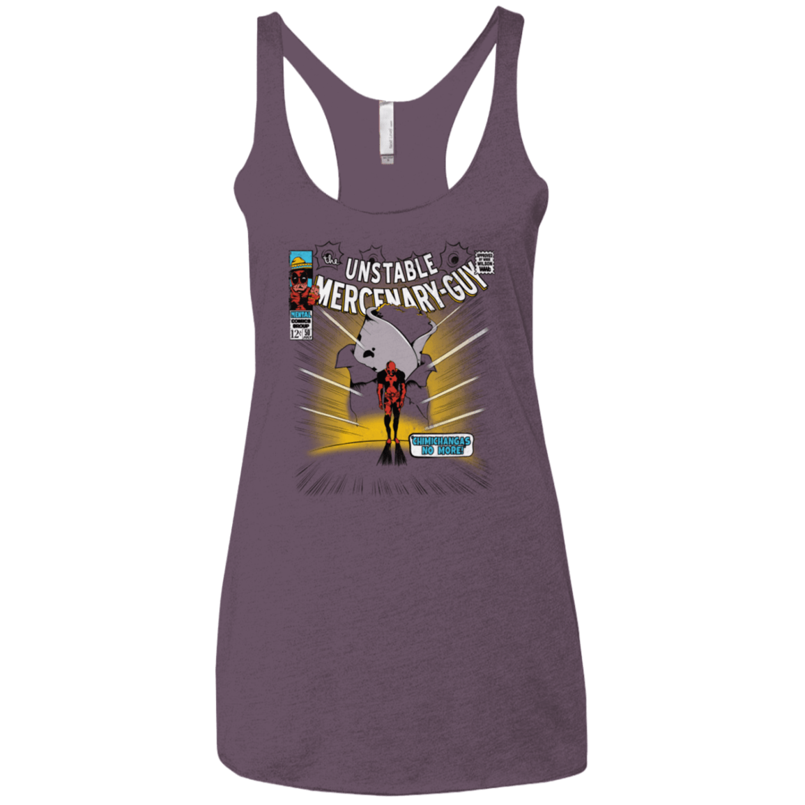 No More Women's Triblend Racerback Tank