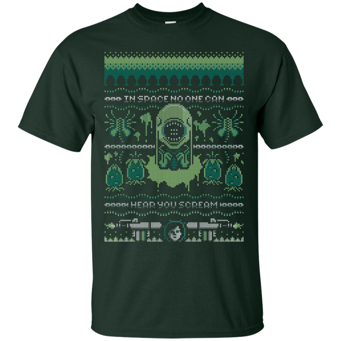 T-Shirts Forest / S No One Can Hear You Scream T-Shirt