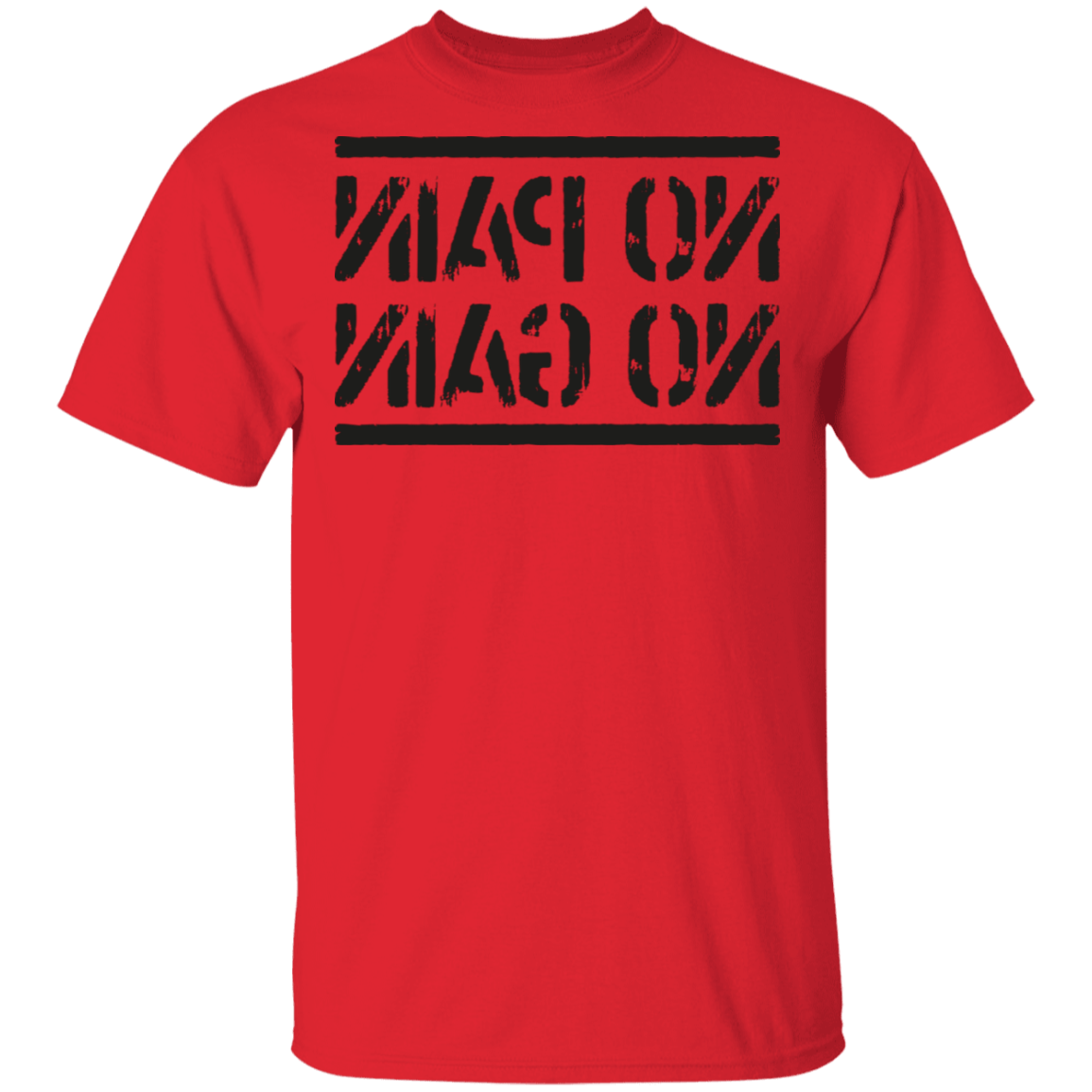 T-Shirts Red / S No Pain No Gain Mirrored Workout T-Shirt