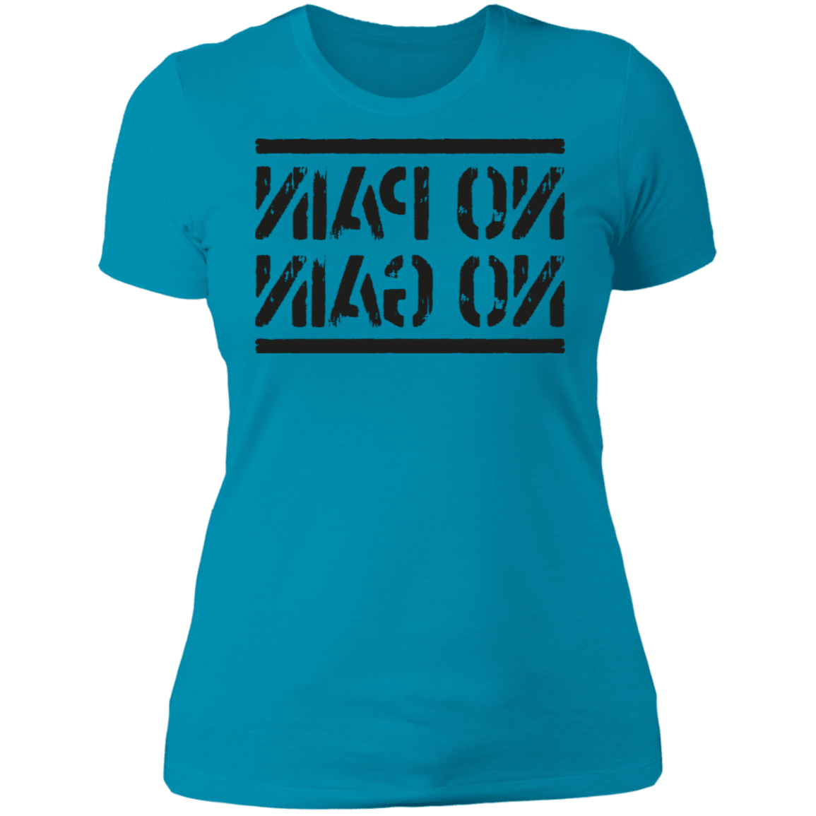 T-Shirts Turquoise / S No Pain No Gain Mirrored Workout Women's Premium T-Shirt