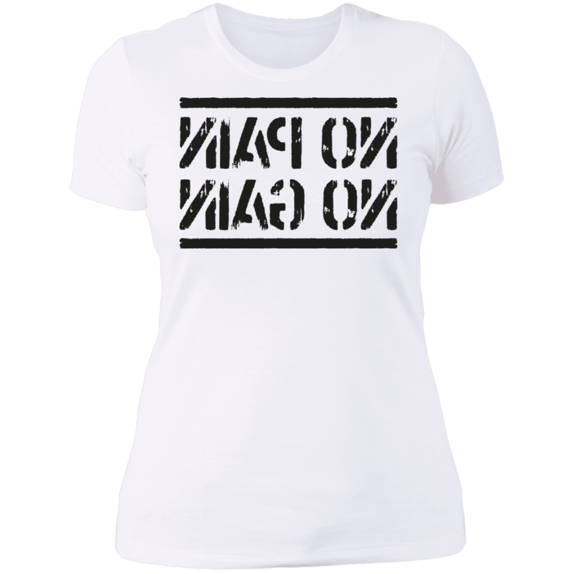 T-Shirts White / S No Pain No Gain Mirrored Workout Women's Premium T-Shirt