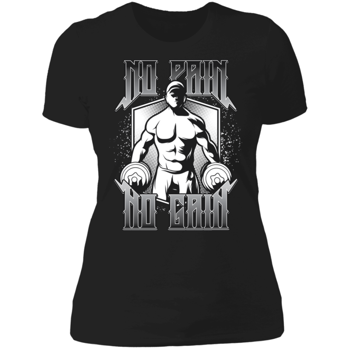 T-Shirts Black / X-Small No Pain No Gain Women's Premium T-Shirt